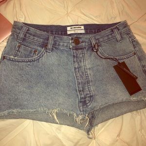 One Teaspoon junkyard mini skirt